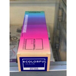 Loreal Colorful Semi-Permanent Haircolor 3 oz Navy Blue
